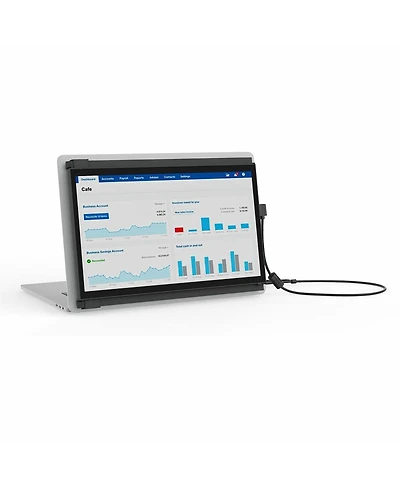 Mobile Pixels Duex Plus Ds 13.3" 16:9 Full Hd Portable Usb-c Ips Monitor