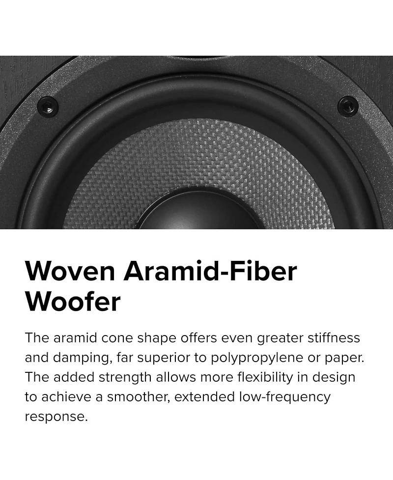 Elac B5.2 Debut Series Two Way 120 Watt Bookshelf Speakers (Pair)