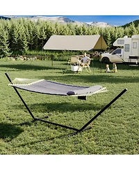 gaomon 450 Lbs Capacity, Double Outdoor Hammock for Patio, Backyard, Garden, Beach