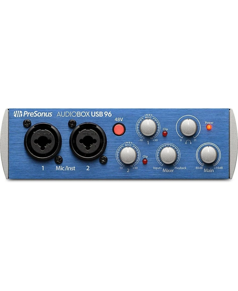 PreSonus AudioBox 96 Usb 2x2 Recording Bundle