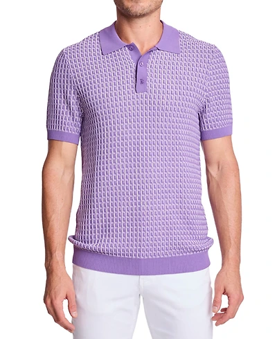 Paisley & Gray Men's 3-Button Slim-Fit Polo Shirt