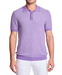 Paisley & Gray Men's 3-Button Slim-Fit Polo Shirt
