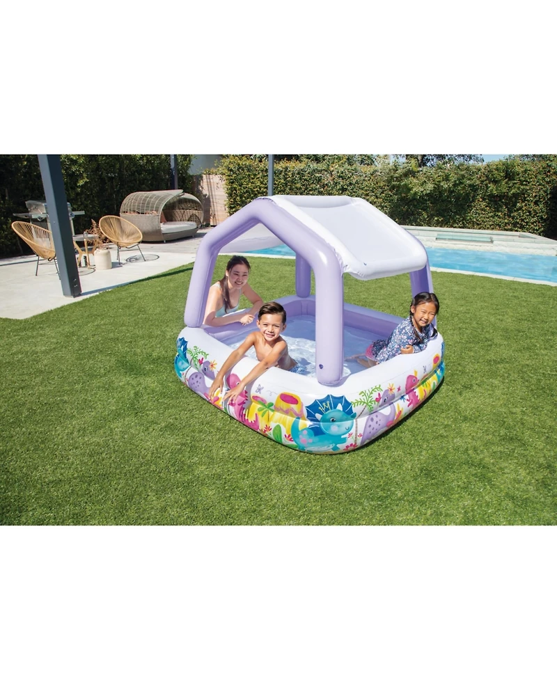 Gnuadz Intex Sun Shade Inflatable Kiddie Pool
