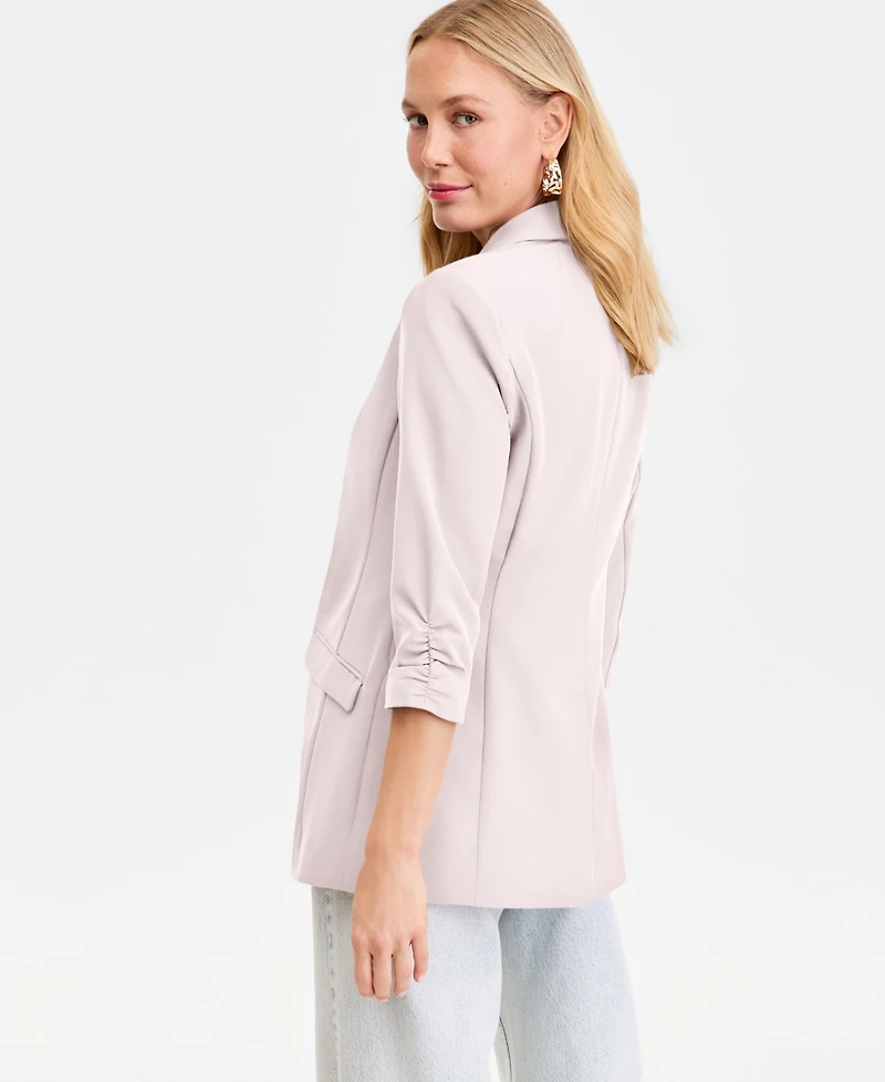 I.n.c. International Concepts Women's 3/4-Sleeve Blazer, Created for Macy's