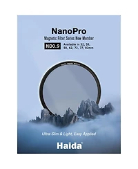 Haida 62mm NanoPro Magnetic Nd 0.9 (8x) 3-Stop Filter without Adapter Ring