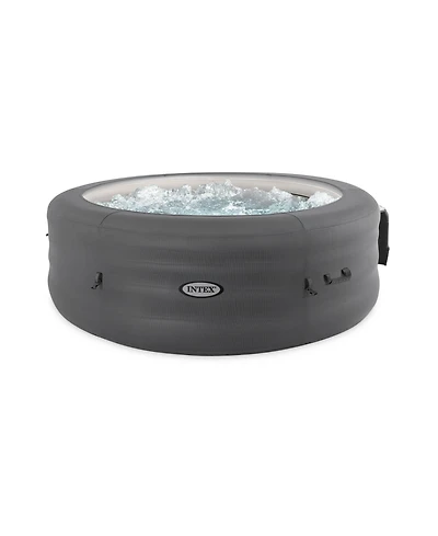 Intex SimpleSpa Bubble Massage 6 Person Inflatable Hot Tub with Energy Cover