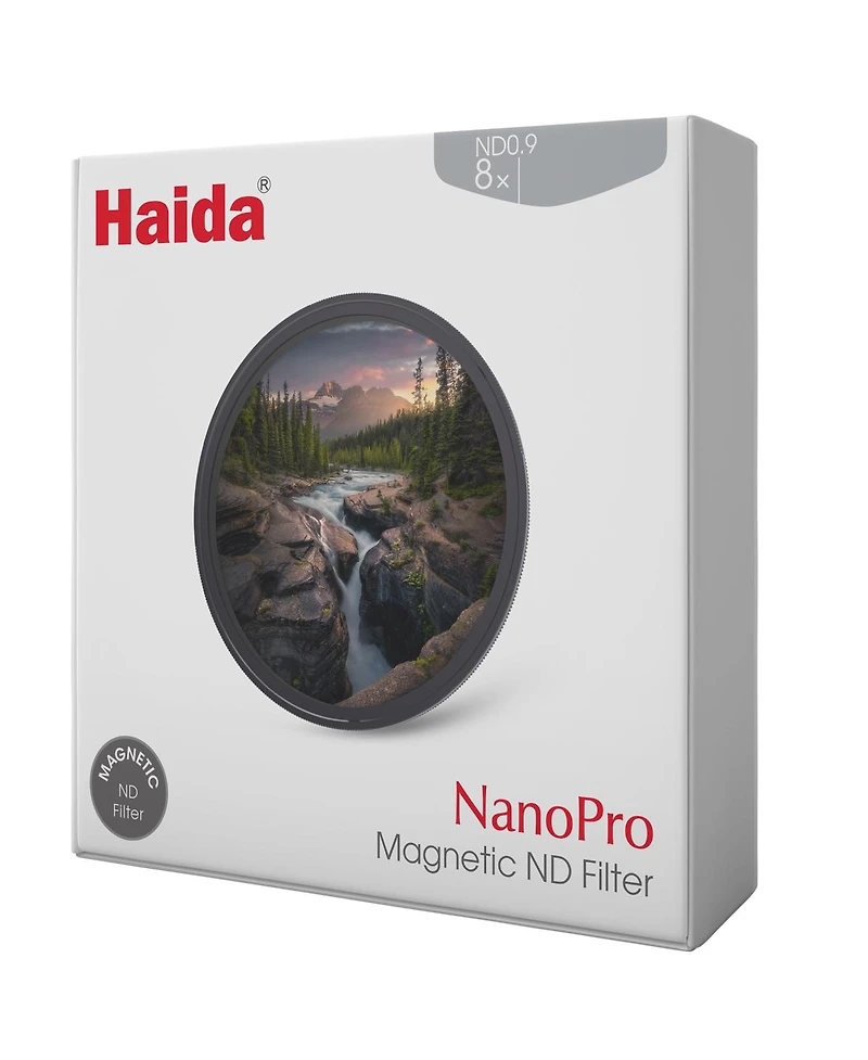 Haida 58mm NanoPro Magnetic Nd 0.9 (8x) 3-Stop Filter without Adapter Ring