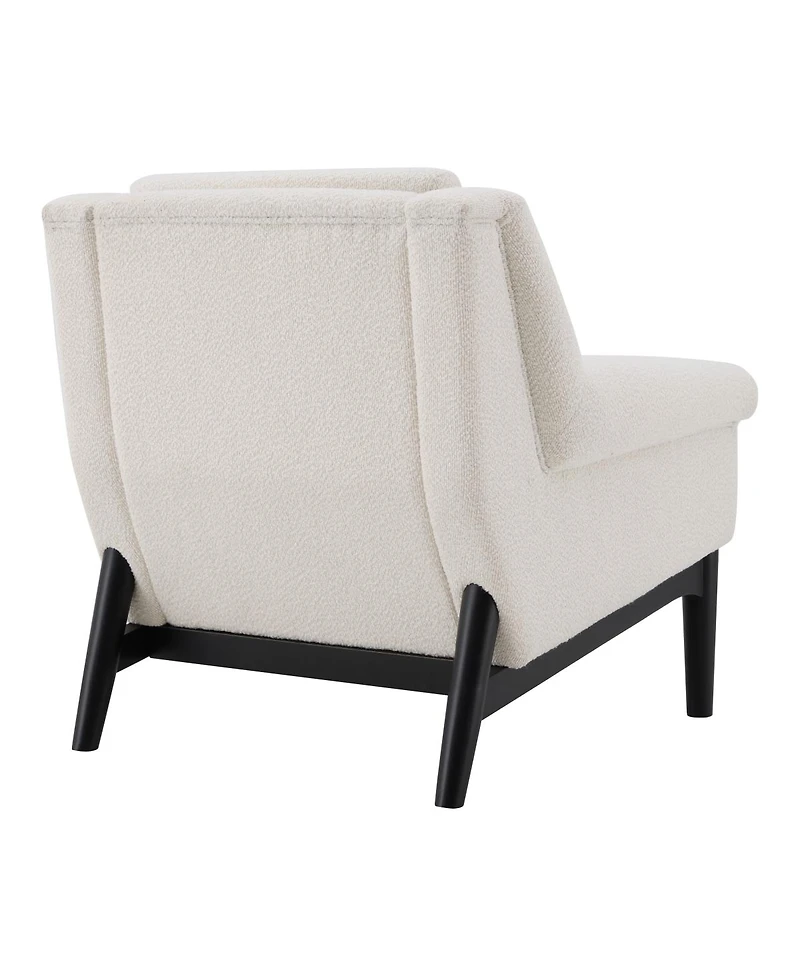 Streamdale Furniture Mid-Century Modern Accent Chair with Flared Arms