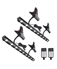 Yescom Instahibit Adjustable Led Light for Retractable Banner Stand Trade Show 2 Packs