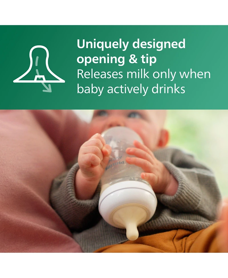 Avent Baby Philips Glass Natural Bottles 3