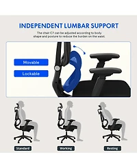 FlexiSpot Ergonomic Chair C7-Foam Seat (No Footrest