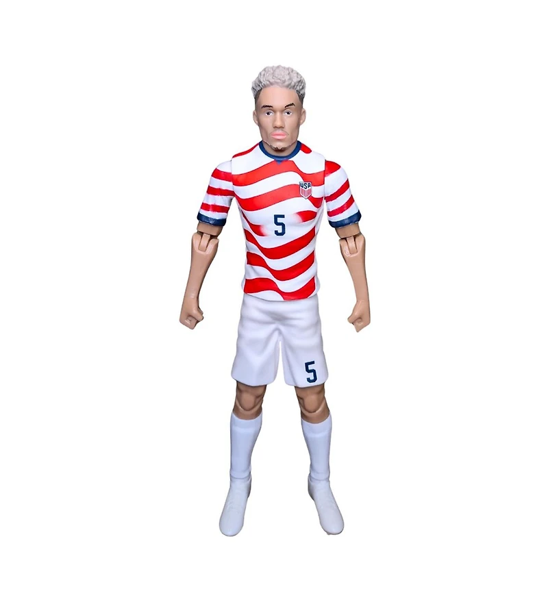 Banbo Toys Sockers 2026 Antonee Robinson Home Jersey Collectible Soccer Action Figure