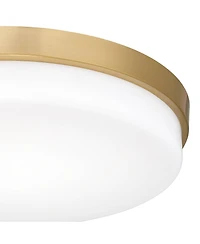 Possini Euro Design Winfrey Wide Gold Led Ceiling Light