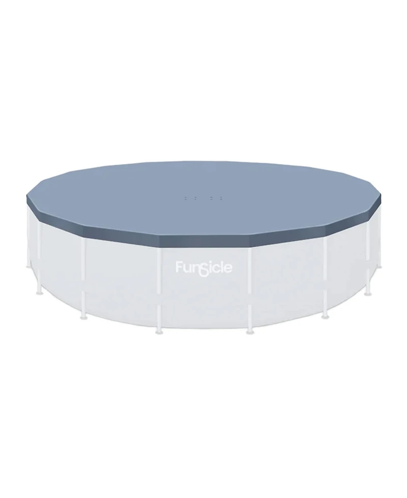 Funsicle 18 Foot Durable Round Pool Cover for Oasis and Activity Pools