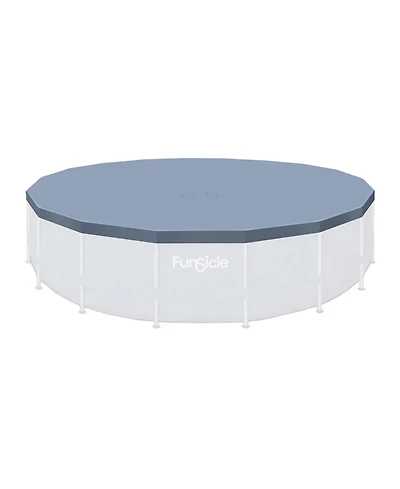Funsicle 18 Foot Durable Round Pool Cover for Oasis and Activity Pools