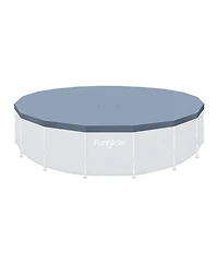 Funsicle 18 Foot Durable Round Pool Cover for Oasis and Activity Pools