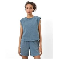 Pact Women's Organic Cotton Weekends Raglan Muscle Tee