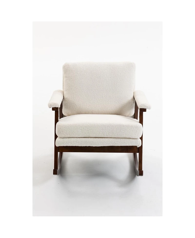 Streamdale Furniture Mid-Century Rocking Accent Chair