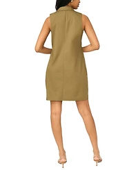 Msk Women's Sleeveless Utility Pocket Dress