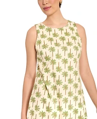 London Times Women's Boat Neck Dress
