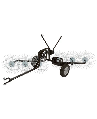 Yard Tuff Acr-600T 55 Inch Steel Tow Behind Acreage Rake with Pin Style Hitch