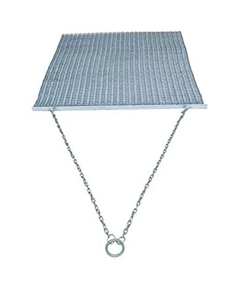 Yard Tuff 44HPDM Atv/Utv 4 x 4 Foot Zinc and Steel Field Surface Leveling Drag Mat