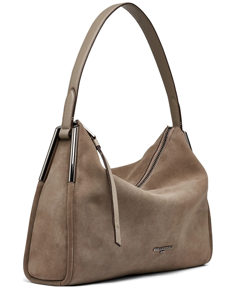 Karl Lagerfeld Paris Valerie Large Hobo Handbag