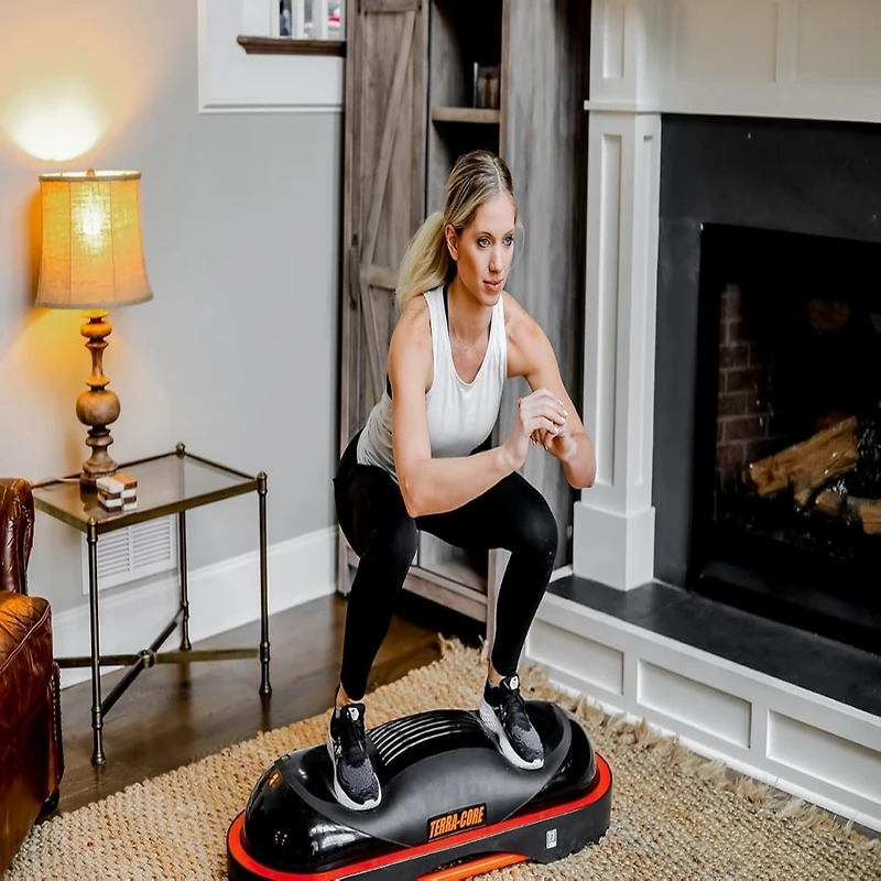 Power Systems Terra Core Aerobic Stepper and Core Balance Trainer Exercise Step Platform for Strength