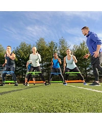 Power Systems 12 Inch Versa Loop Resistance Bands All Resistance Kit, Durable Workout Bands 4 to 71 Pound