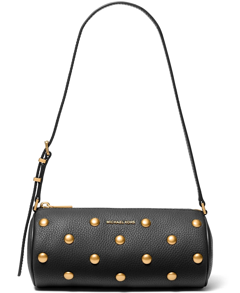 Michael Kors Small Leather Barrel Pouchette Handbag