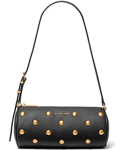 Michael Kors Small Leather Barrel Pouchette Handbag