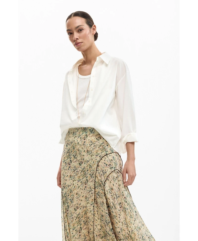 Desigual Women's Wild midi skirt
