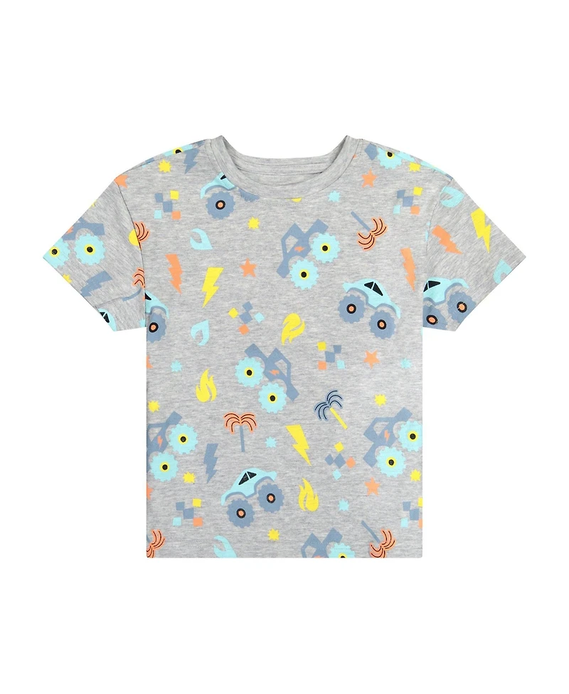 Andy & Evan Toddler Boys and Monster Trucks Graphic Tee