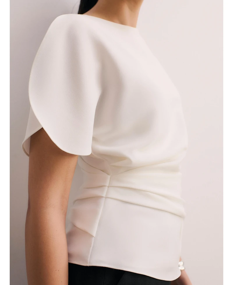 The Fold Women's Salerno Clever Crepe Top