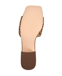 French Connection Womens Waves Woven Mule