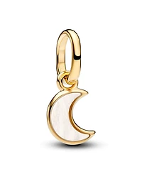 Pandora White Crescent Moon Mini Dangle Charm