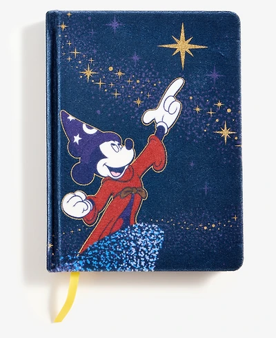Disney | Macy's Sorcerer's Apprentice Mickey Velvet-Cover Journal, Macy's Exclusive
