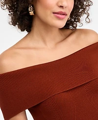 I.n.c. International Concepts Women's Off-The-Shoulder Sweater, Macy's Exclusive