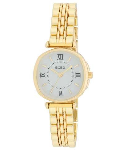 Bcbg Women's Quartz Round Gold Stainless Steel Watch 28mm