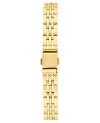 Bcbg Women's Quartz rectangle gold stainless steel Watch 23mm