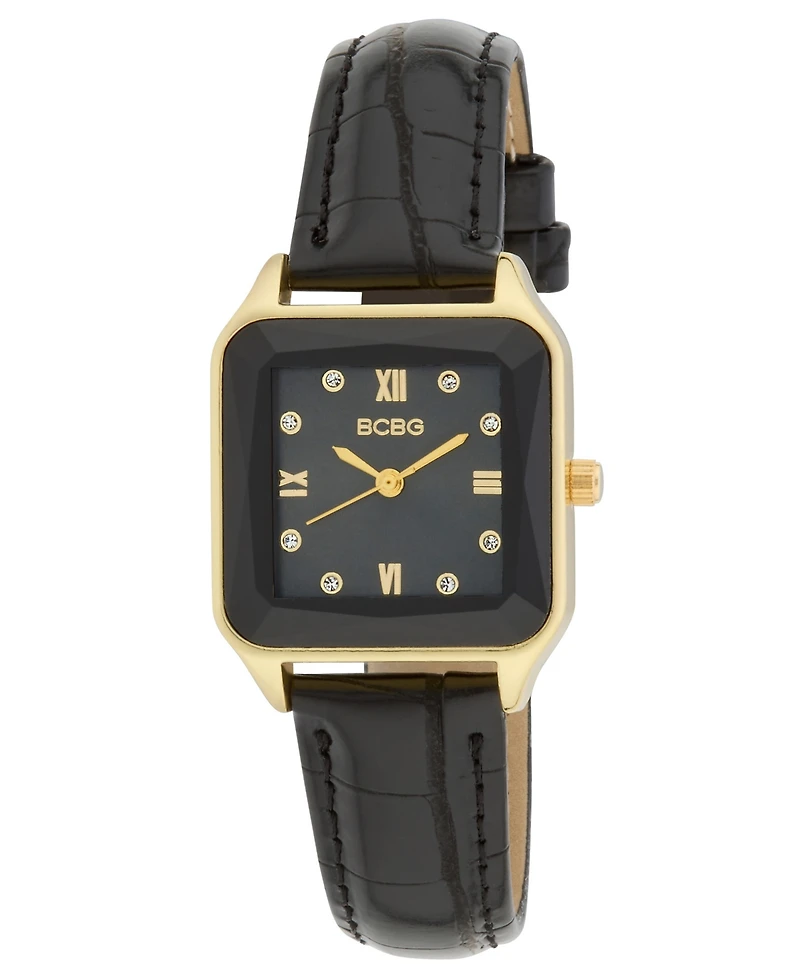 Bcbg Women's Quartz Square Stainless Steel Watch 27mm
