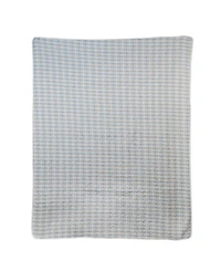 Donna Sharp Slate Cobblestone Cotton Reversible Throw, 50" x 60"