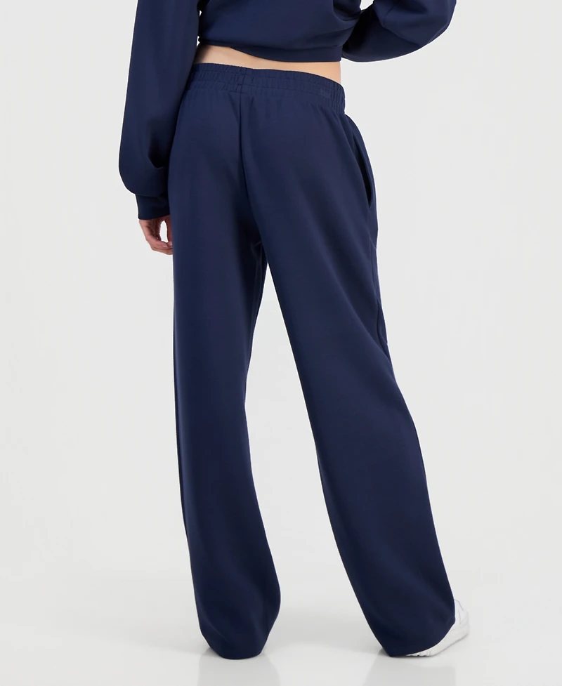 Fvr Drm Juniors' High Rise Pull On Scuba Sweatpants