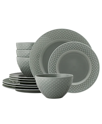 Noritake Kikko 12-Pc. Dinnerware Set, Service for 4
