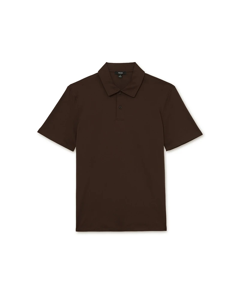 Reiss Men's Air-Water Cotton Polo Shirt