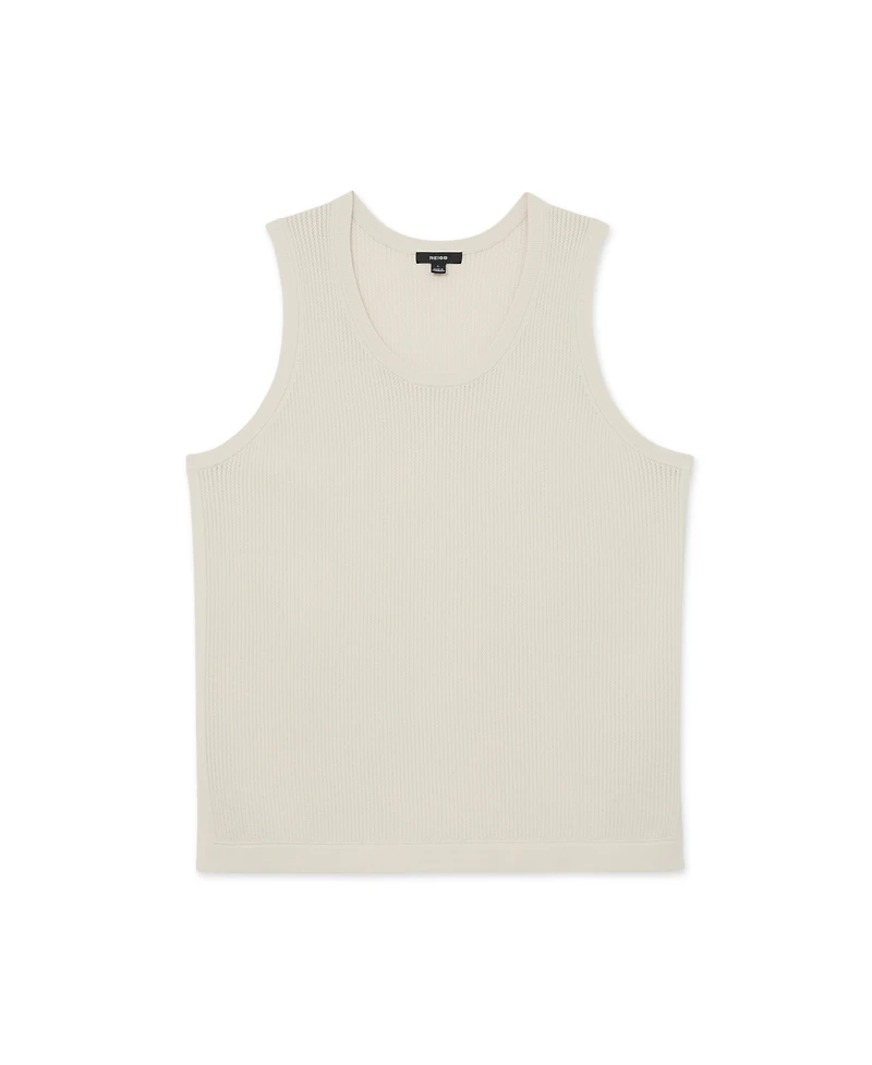 Reiss Men's Watson Sleeveless Textured Tank Top