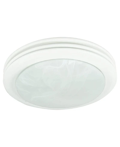 Good Housekeeping Yorkshire Bathroom Ventilation Fan with Light, Satin White
