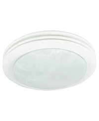 Good Housekeeping Yorkshire Bathroom Ventilation Fan with Light, Satin White