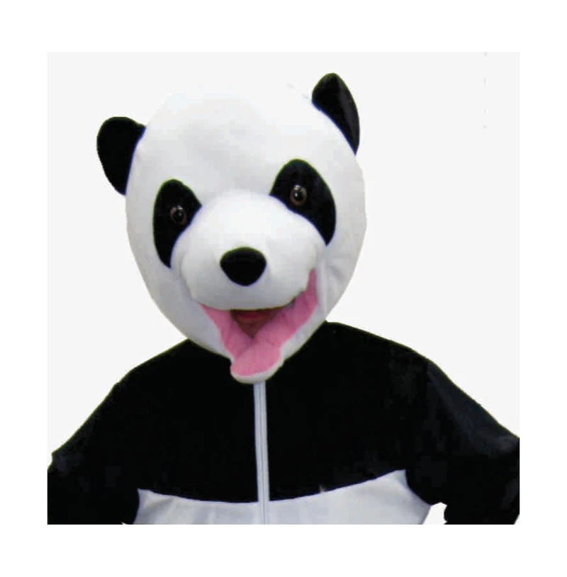 Dress Up America Giant Panda Jumpsuit and Head Mask Mascot