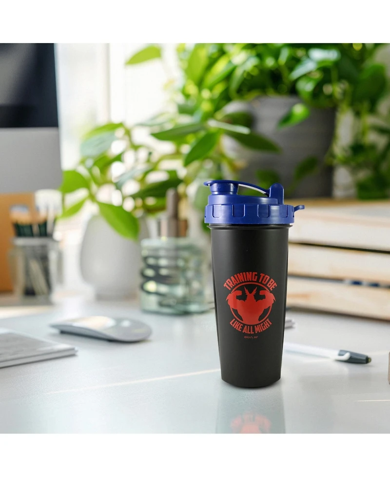 Just Funky My Hero Academia All Might 20 Ounce Plastic Shaker Bottle